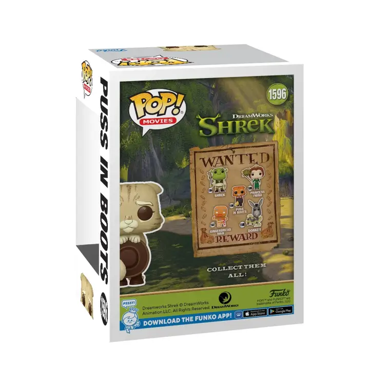 Funko POP! Shrek - Puss in Boots #1596  Kot w butach (Exclusive)