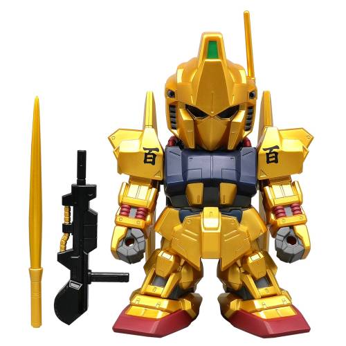 GUNDAM - SD Hyakushiki Gold Ver. - Figurka Jumbo Sofbi 24 cm