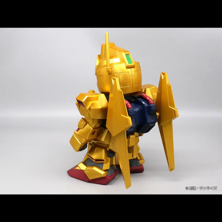 GUNDAM - SD Hyakushiki Gold Ver. - Figurka Jumbo Sofbi 24 cm