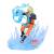 NARUTO SHIPPUDEN - Naruto Uzumaki - Figurka Combination Battle 14cm