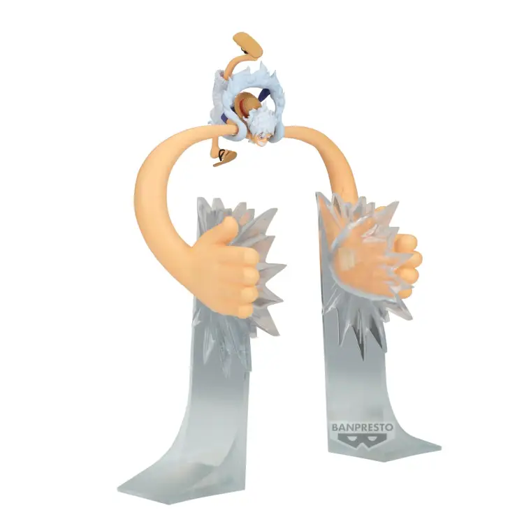 ONE PIECE - Monkey D. Luffy Gear 5 - Figurka Żywotność 27 cm