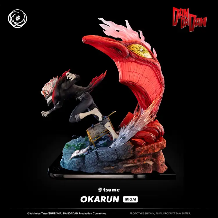 DANDADAN - Okarun Transformed - Statua z żywicy 1/6 autorstwa Tsume - 41 cm