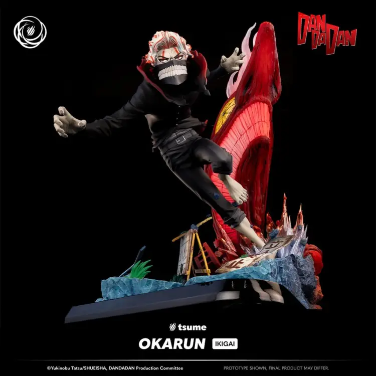DANDADAN - Okarun Transformed - Statua z żywicy 1/6 autorstwa Tsume - 41 cm