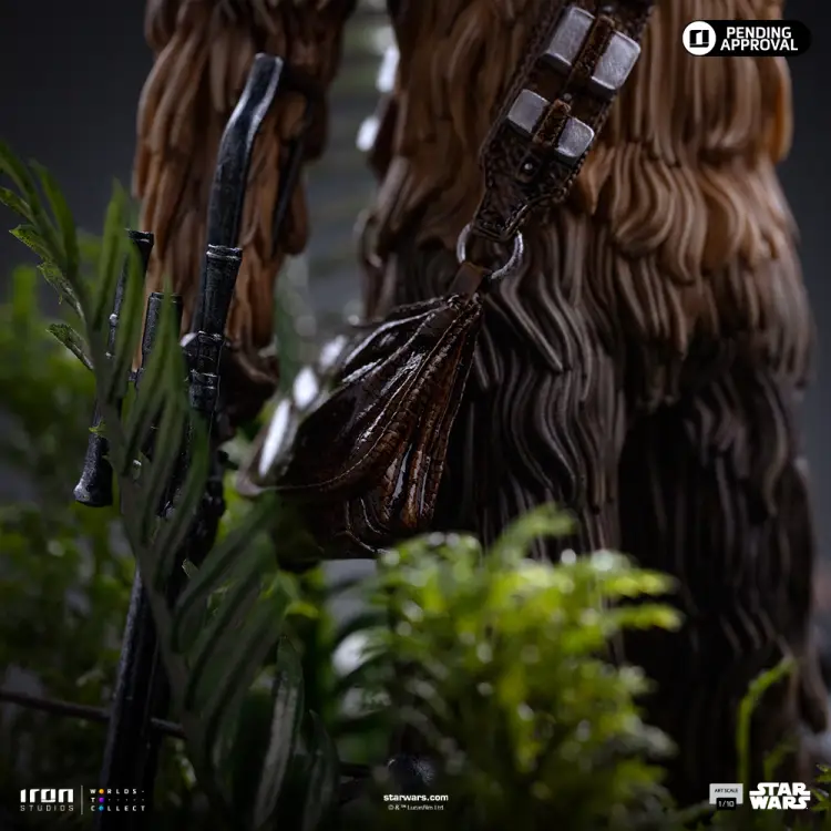 STAR WARS VI - Chewbacca & Tokkat - Statuetka artystyczna w skali 1/10 22,4 cm