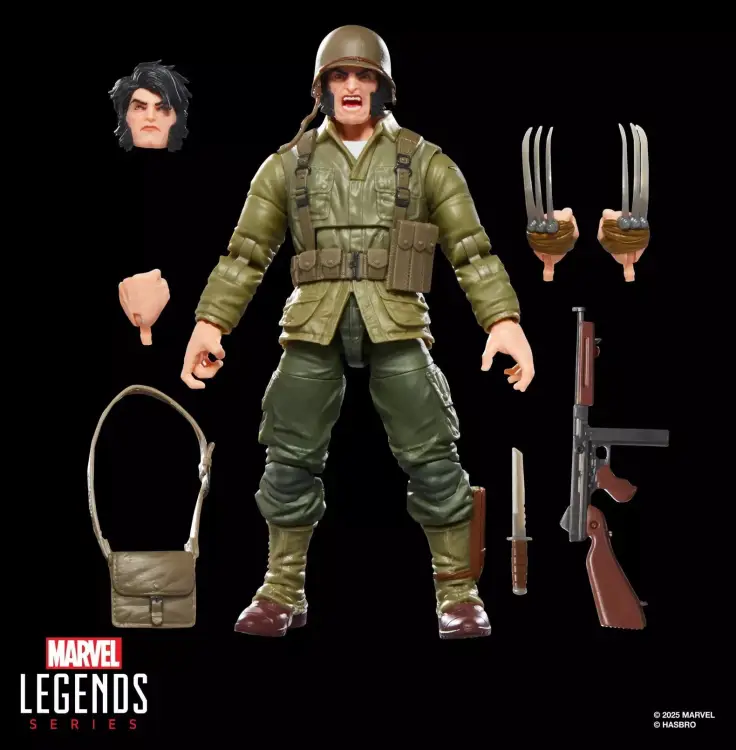 MARVEL - Wolverine (WWII Logan) - Figurka Legends Series 15cm
