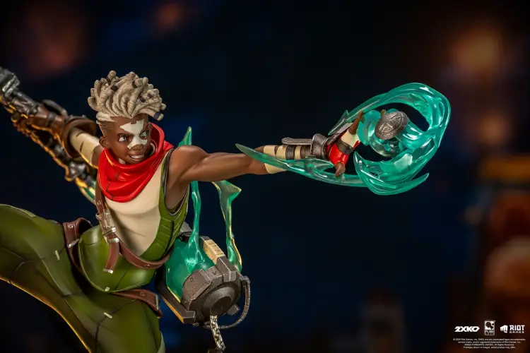 LEAGUE OF LEGENDS - Ekko & Ahri - Statua Diorama 1/10 30cm