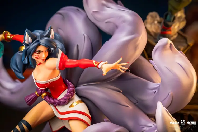 LEAGUE OF LEGENDS - Ekko & Ahri - Statua Diorama 1/10 30cm