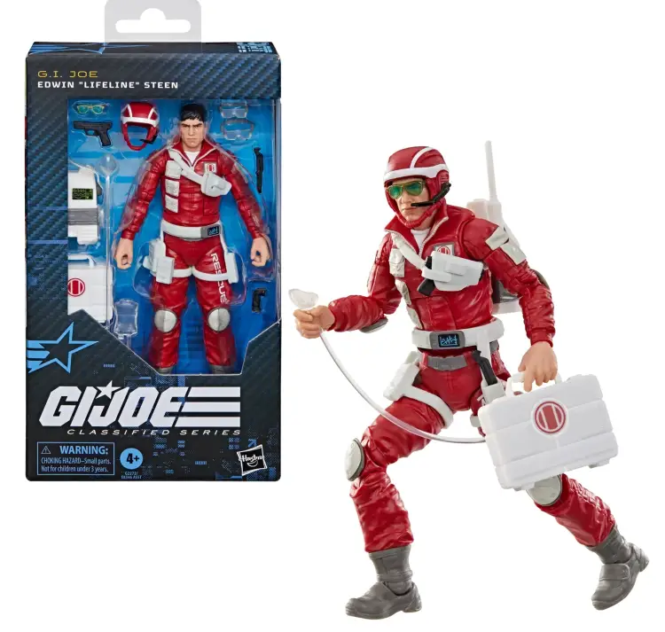G.I. JOE - Edwin "Lifeline" Steen - Figurka Classified Series #186 15cm