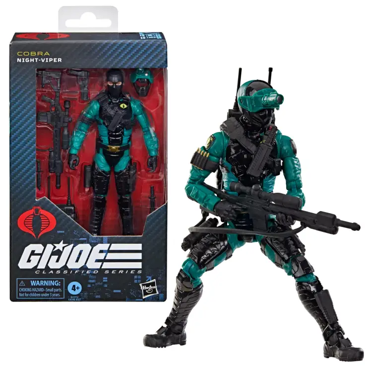 G.I. JOE - Night-Viper - Figurka Classified Series #187 15 cm