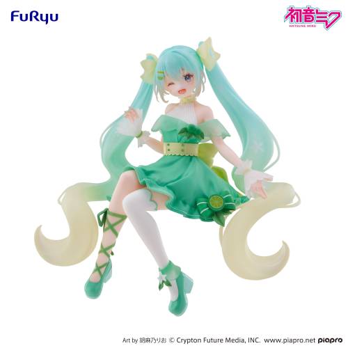 HATSUNE MIKU - Hatsune Miku "Lime" - Statuetka Noodle Stopper 14cm