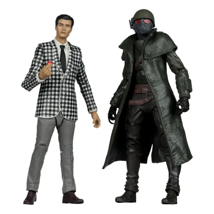 FALLOUT NEW VEGAS - Riot Ranger Armor & Benny - Zestaw 2 figurek 18 cm