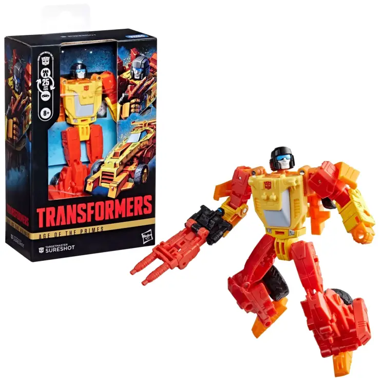 TRANSFORMERS - Sureshot - Figurka Age of the Primes Deluxe 14 cm