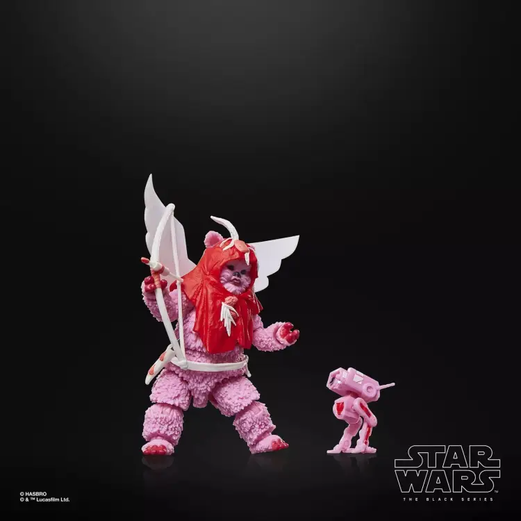 STAR WARS - Ewok (edycja walentynkowa) - Figurka Black Series 15 cm