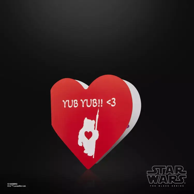 STAR WARS - Ewok (edycja walentynkowa) - Figurka Black Series 15 cm