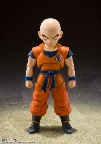 DRAGON BALL Z - Krillin "Earth Strong Man" - Figurka S.H. Figuarts 13 cm
