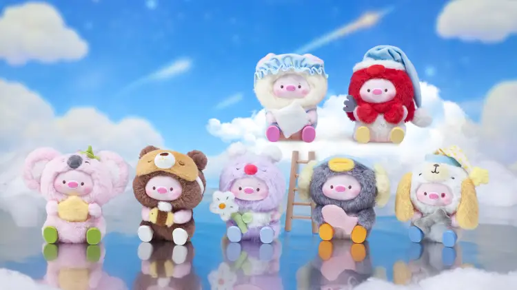 1983 - Geegeepig Pajamas Lullabies Series BLIND BOX - 16-17cm