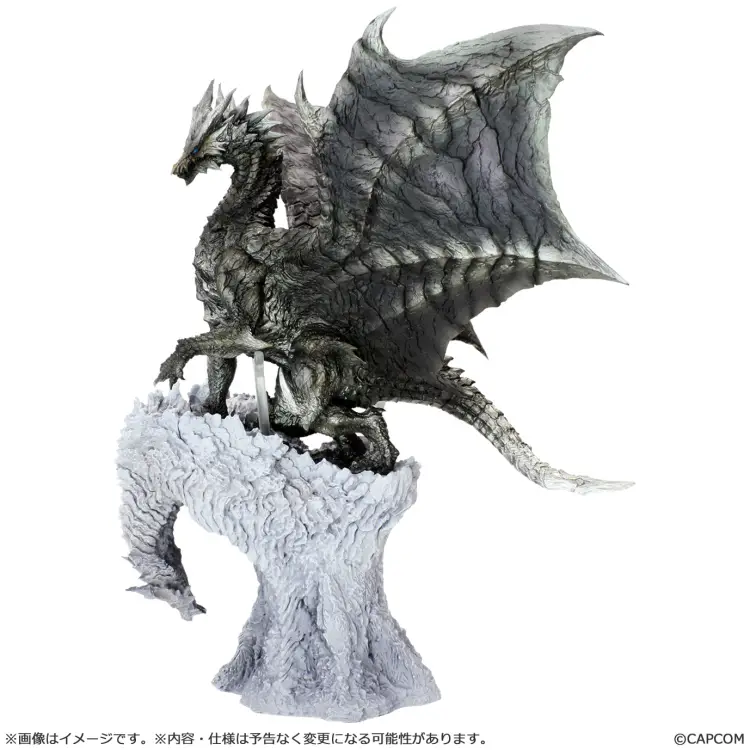 MONSTER HUNTER - Stalowy smok Kushala Daora - Statuetka 32 cm