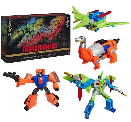 TRANSFORMERS - Dinobot Swoop & Sludge - Figurka Age of the Primes 21,5 cm