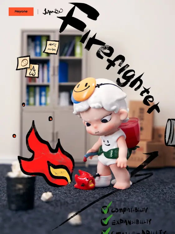 CRAZY OFFICE: PRZEWODNIK DO PUNKTU WYŁAMANIA - BLIND BOX - 6.5-10cm