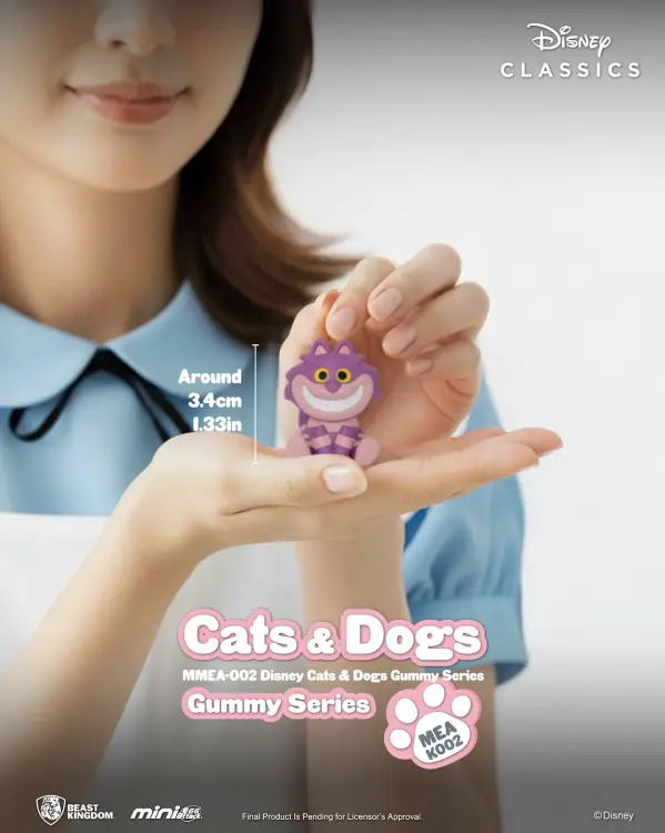 DISNEY - Cats & Dogs Gummy Series - Figurka Blind Box 3,4 cm