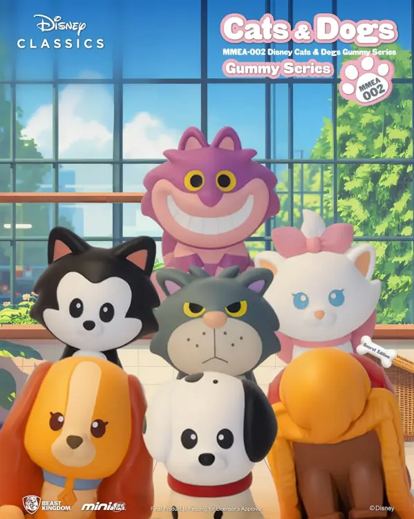 DISNEY - Cats & Dogs Gummy Series - Figurka Blind Box 3,4 cm