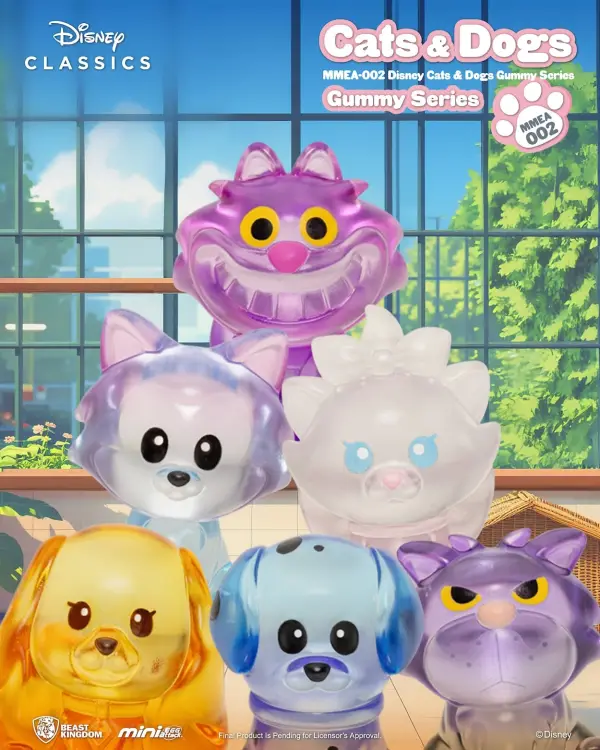 DISNEY - Cats & Dogs Gummy Series - Figurka Blind Box 3,4 cm