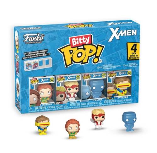 X-MEN - Bitty Pop 4 Pack 2,5 cm - Jean Grey z Chase'em