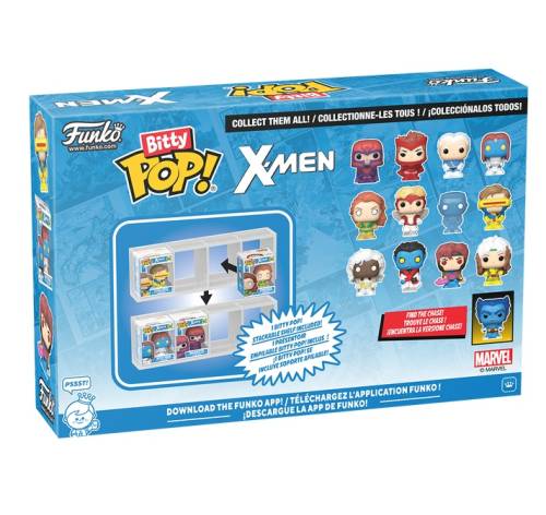 X-MEN - Bitty Pop 4 Pack 2,5 cm - Jean Grey z Chase'em