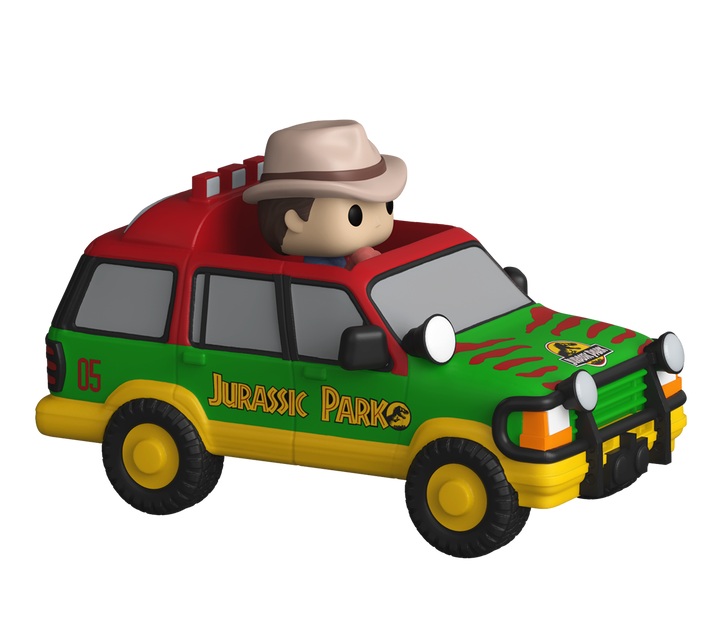 JURASSIC PARK - Bitty Pop Ride - Jurajski SUV z doktorem Grantem
