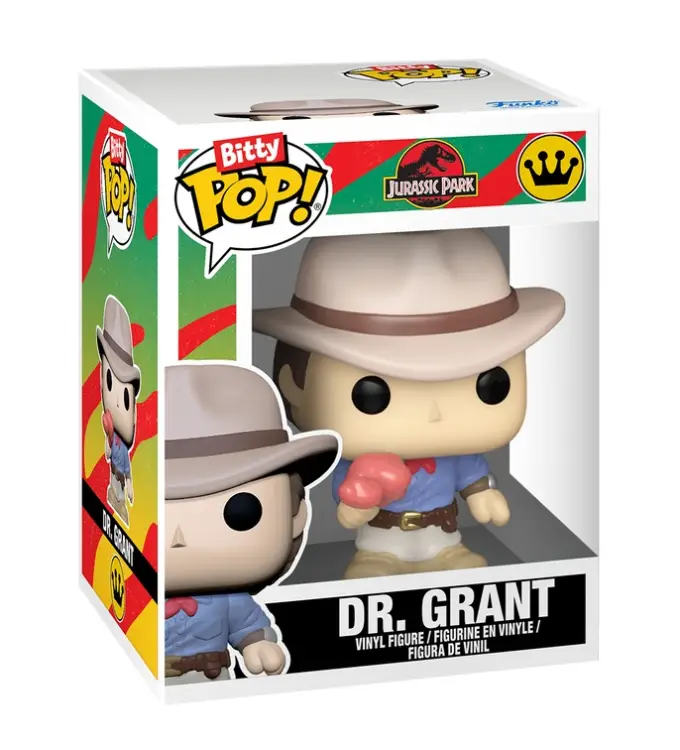 JURASSIC PARK - Bitty Pop Ride - Jurajski SUV z doktorem Grantem