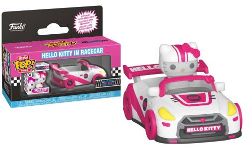 SANRIO - Bitty Pop Ride - Samochód wyścigowy z Hello Kitty
