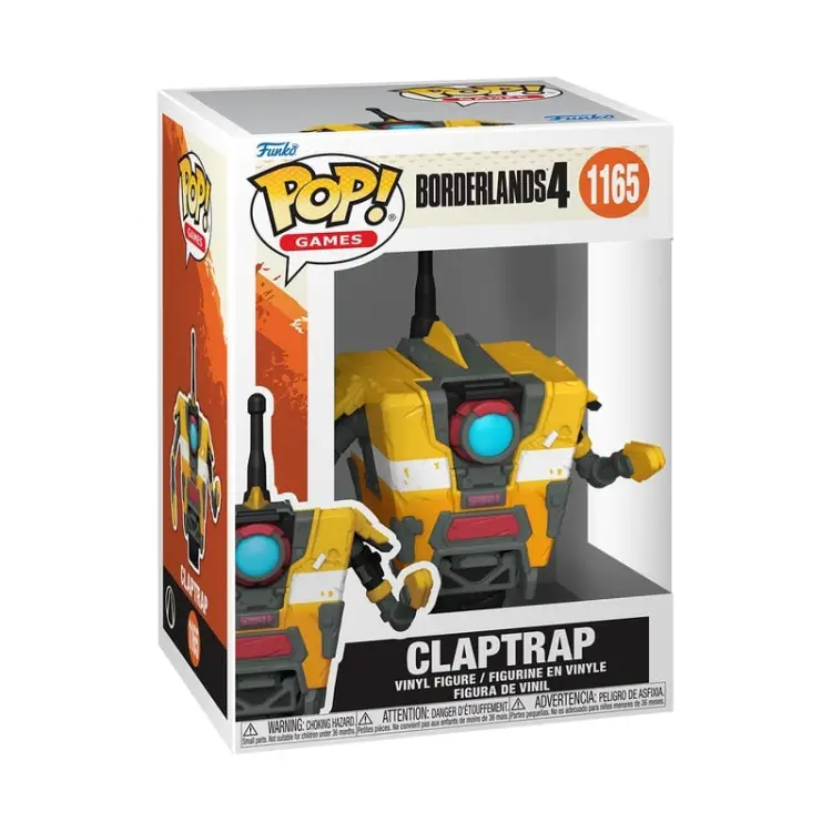 BORDERLANDS 4 - POP Games N° 1165 - Claptrap