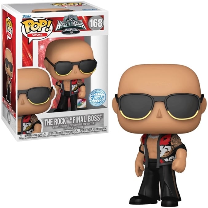 THE ROCK - POP WWE nr 168 - Final Boss (WrestleMania 40)