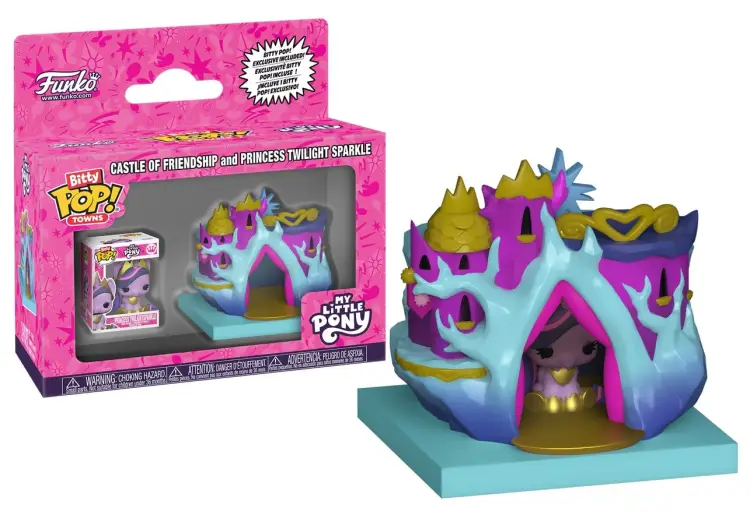 MY LITTLE PONNY - Bitty Pop Town - Zamek przyjaźni
