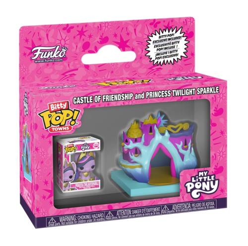 MY LITTLE PONNY - Bitty Pop Town - Zamek przyjaźni