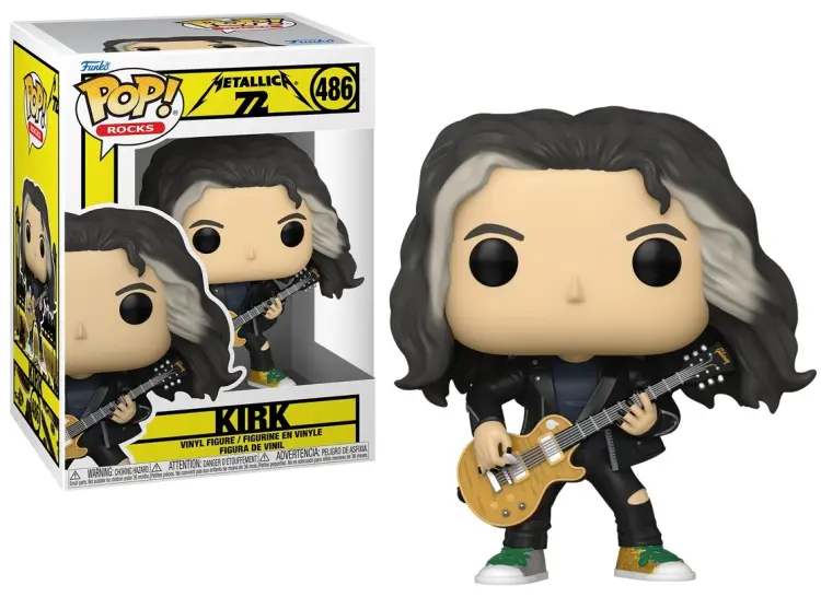 METALLICA - POP Rocks N° 486 - Kirk (72S)