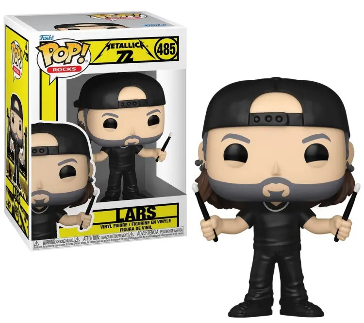 METALLICA - POP Rocks N° 485 - Lars (72S)