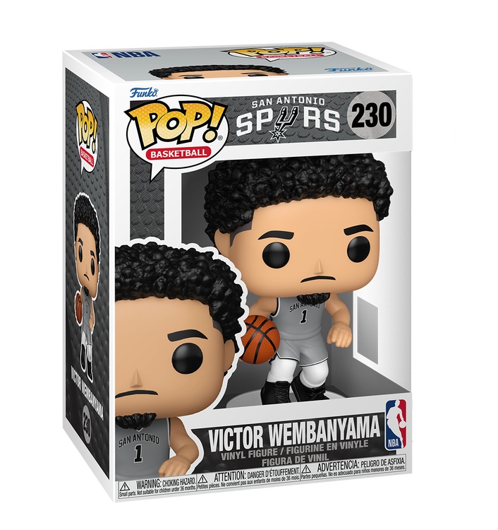SPURS - POP NBA N° 230 - Victor Wembanyama (koszulka Statement Edition)