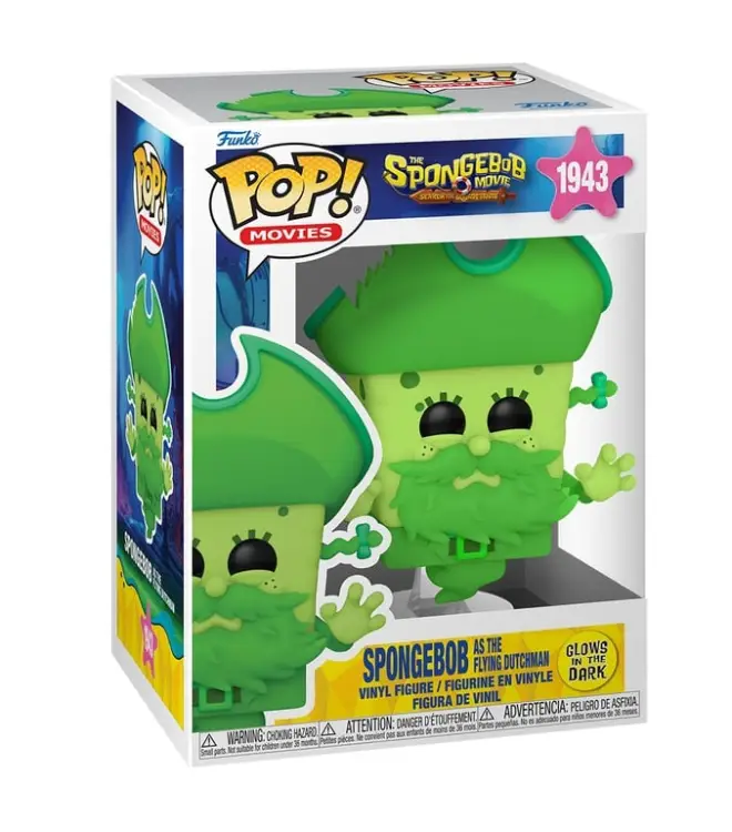 THE SPONGEBOB MOVIE - POP Movies N° 1943 - Bob Latający Holender (GITD)