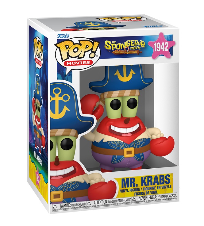 THE SPONGEBOB MOVIE - POP Movies N° 1942 - Pan Krabs (Pirat)