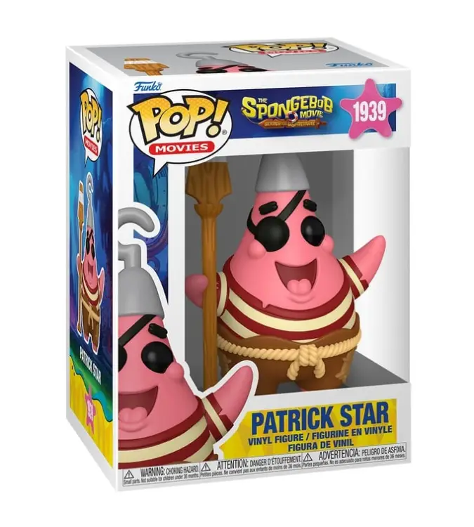 THE SPONGEBOB MOVIE - POP Movies N° 1939 - Patrick (Pirat)