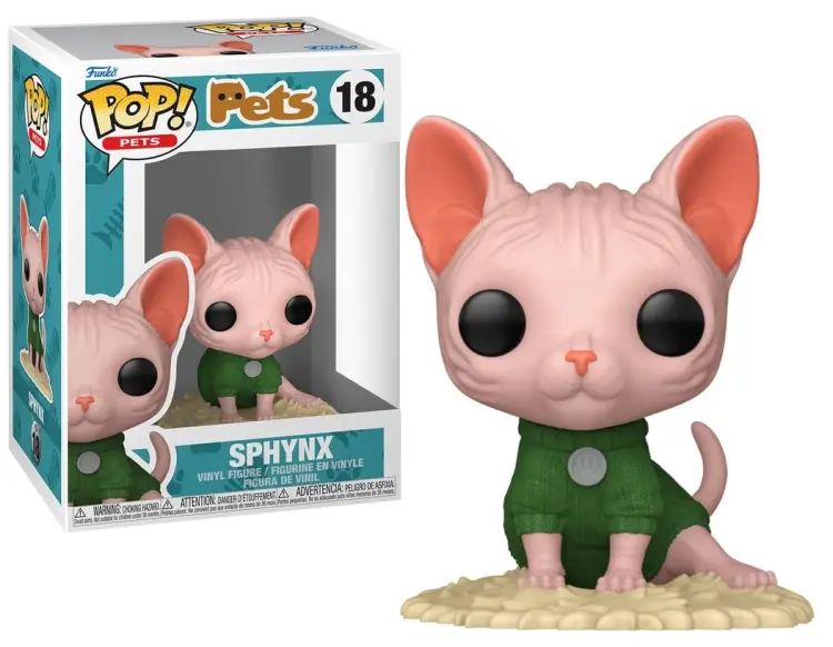 PETS - POP Pets nr 18 - Kot Sfinks