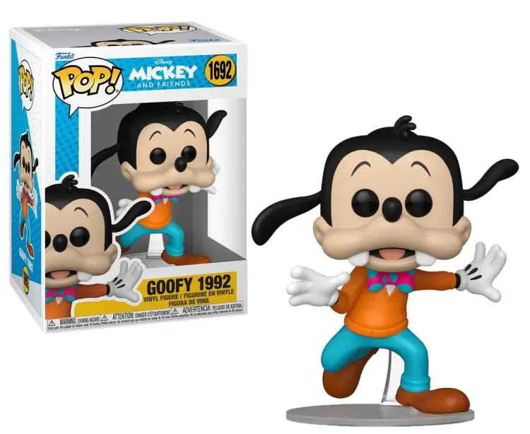 GOOFY PRZEZ WIEKI - POP Disney nr 1692 - 1992 r.