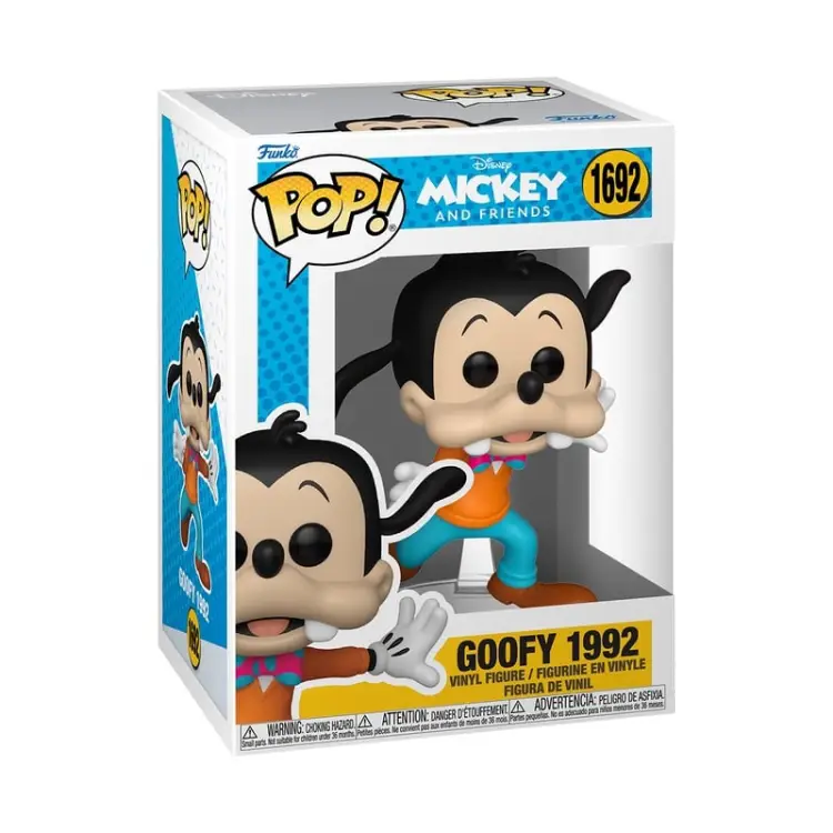 GOOFY PRZEZ WIEKI - POP Disney nr 1692 - 1992 r.