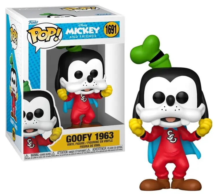 GOOFY PRZEZ WIEKI - POP Disney nr 1691 - 1963 r.