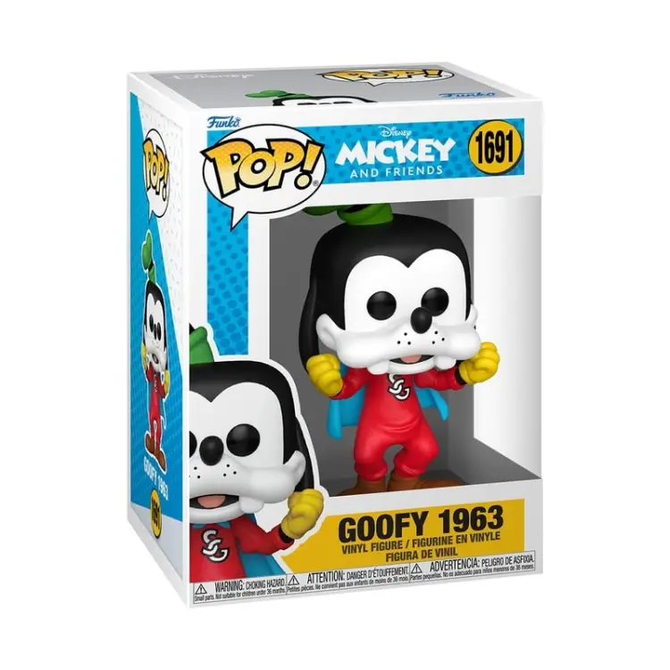 GOOFY PRZEZ WIEKI - POP Disney nr 1691 - 1963 r.
