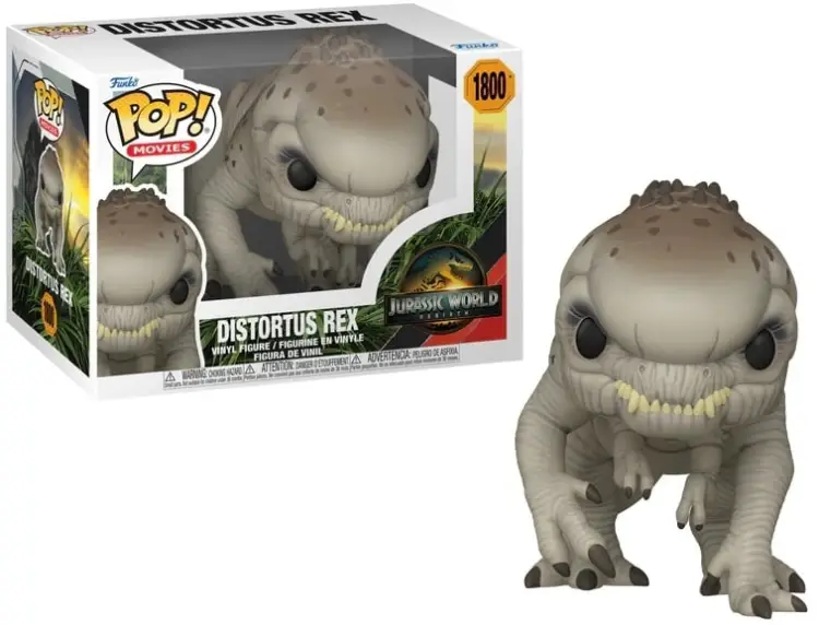 JURASSIC WORLD REBIRTH - POP Movies N° 1800 - Distortus Rex