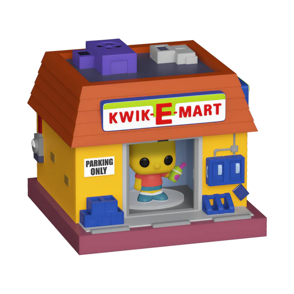 THE SIMPSONS - Bitty Pop Town - Bart Simpson i Kwik-E-Mart