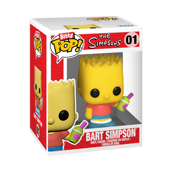THE SIMPSONS - Bitty Pop Town - Bart Simpson i Kwik-E-Mart