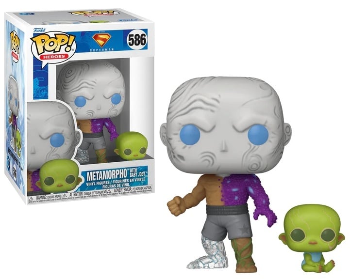 SUPERMAN (2025) - POP & Buddy nr 586 - Metamorpho z małym Joeyem